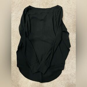 Black Long Sleeve Women's Top